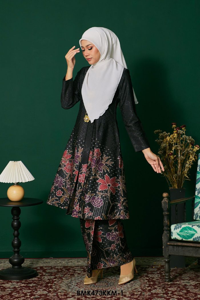 Kebarung Batiq Mia in Black (BMK473KKM-1)