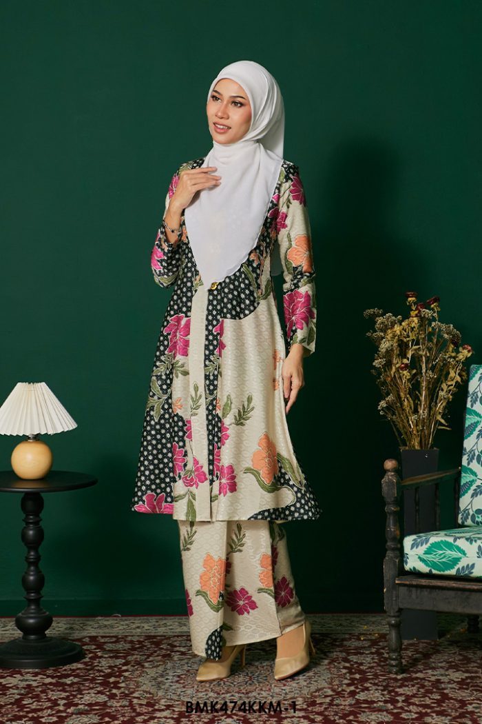 Kebarung Batiq Mia in Black (BMK474KKM-1)