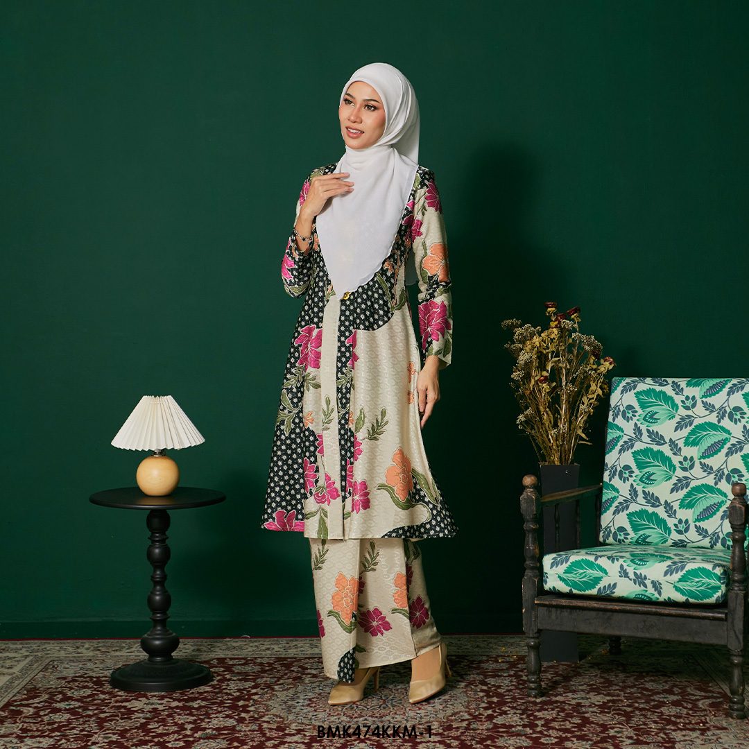 Kebarung Batiq Mia in Black (BMK474KKM-1) - Image 2