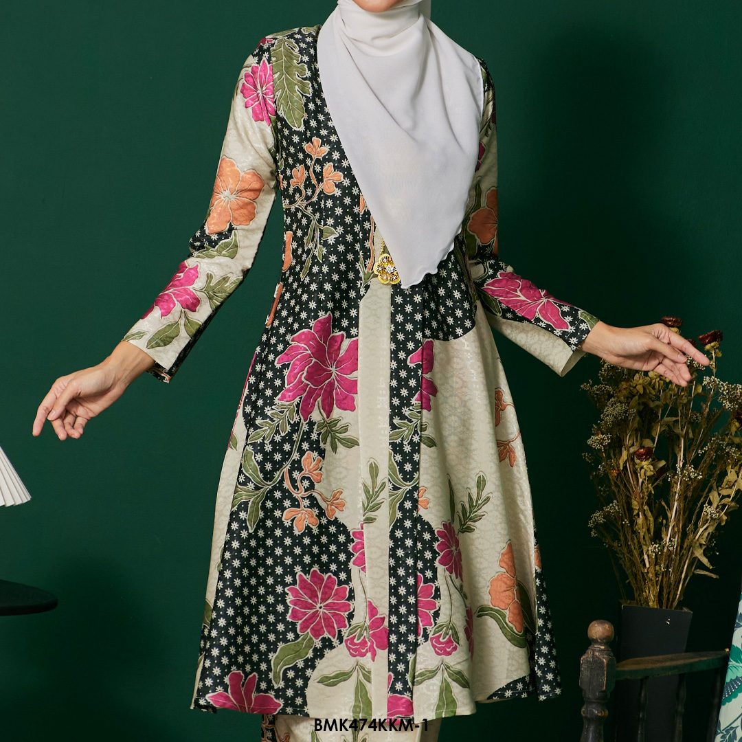 Kebarung Batiq Mia in Black (BMK474KKM-1) - Image 3