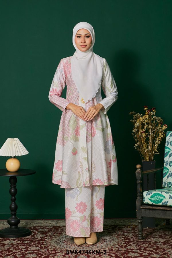 Kebarung Batiq Mia in Soft Pink (BMK474KKM-2)