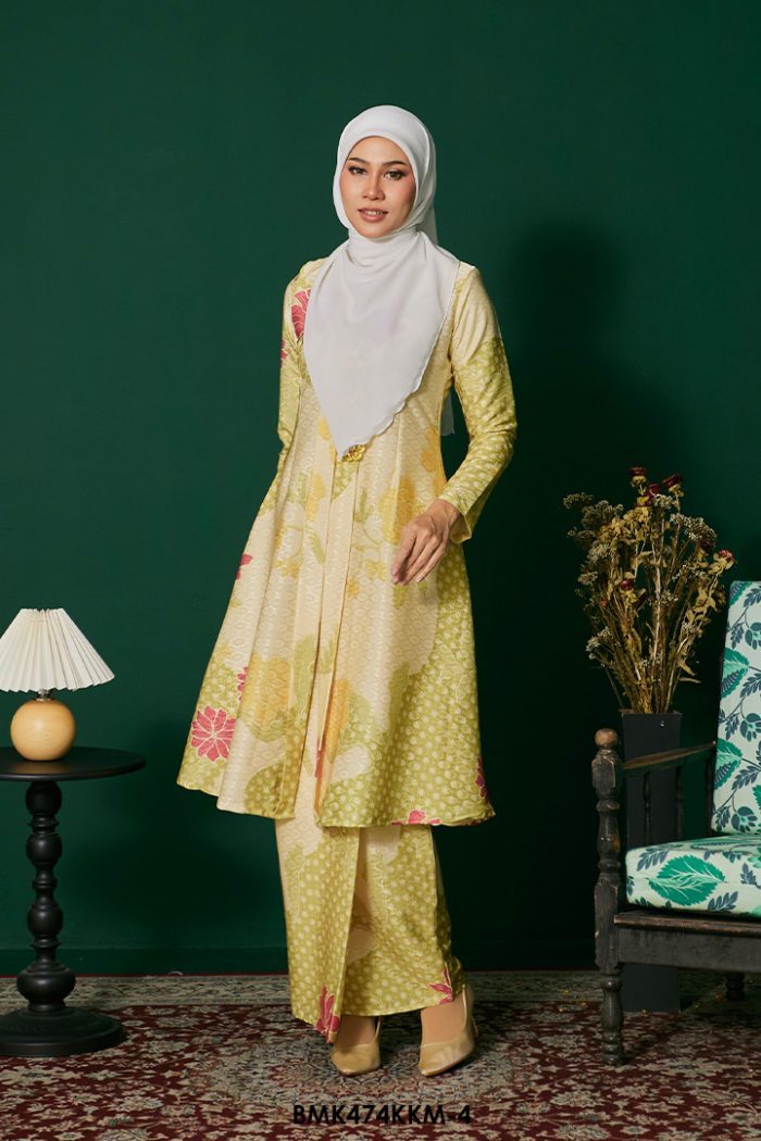 Kebarung Batiq Mia in Olive (BMK474KKM-4)