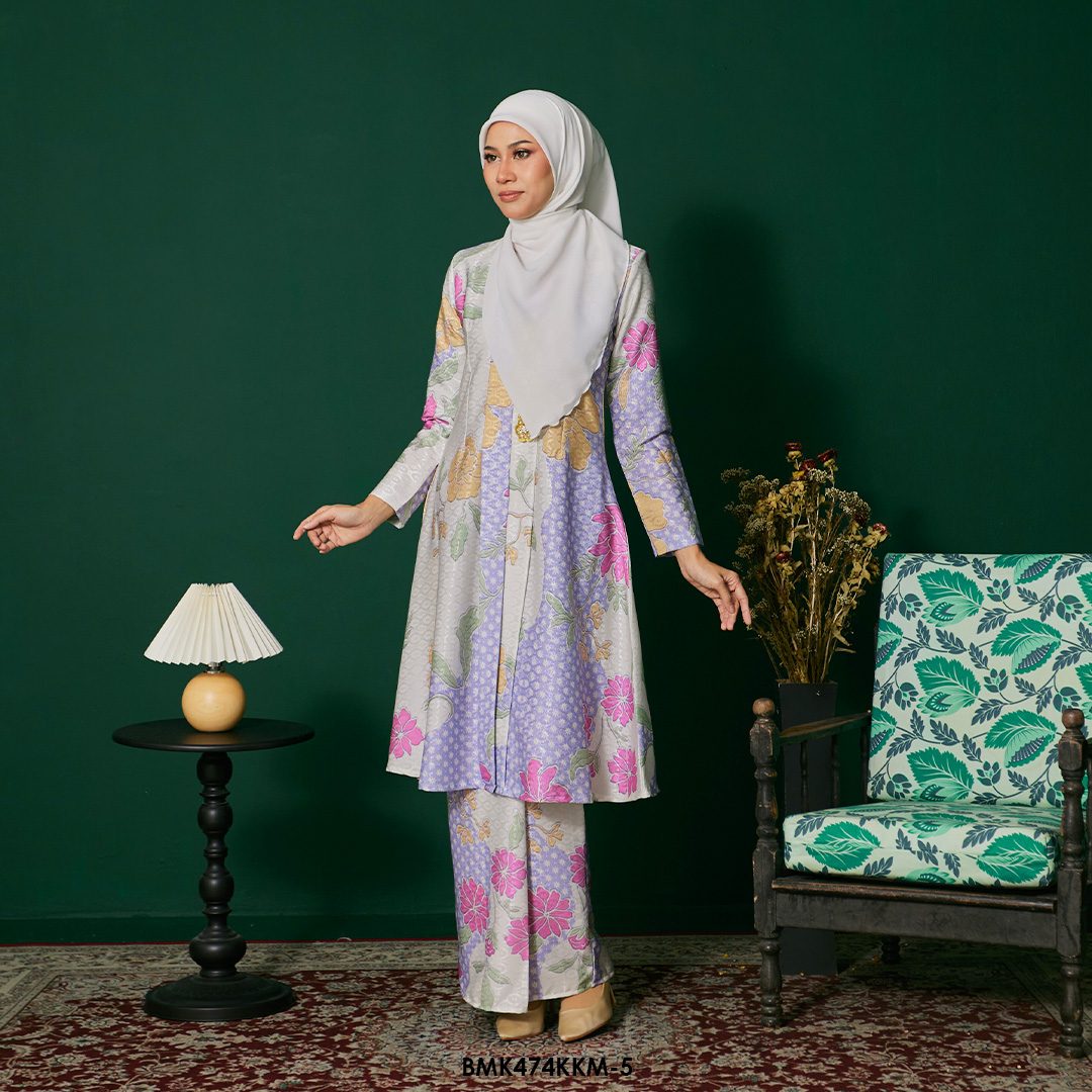 Kebarung Batiq Mia in Purple (BMK474KKM-5) - Image 2