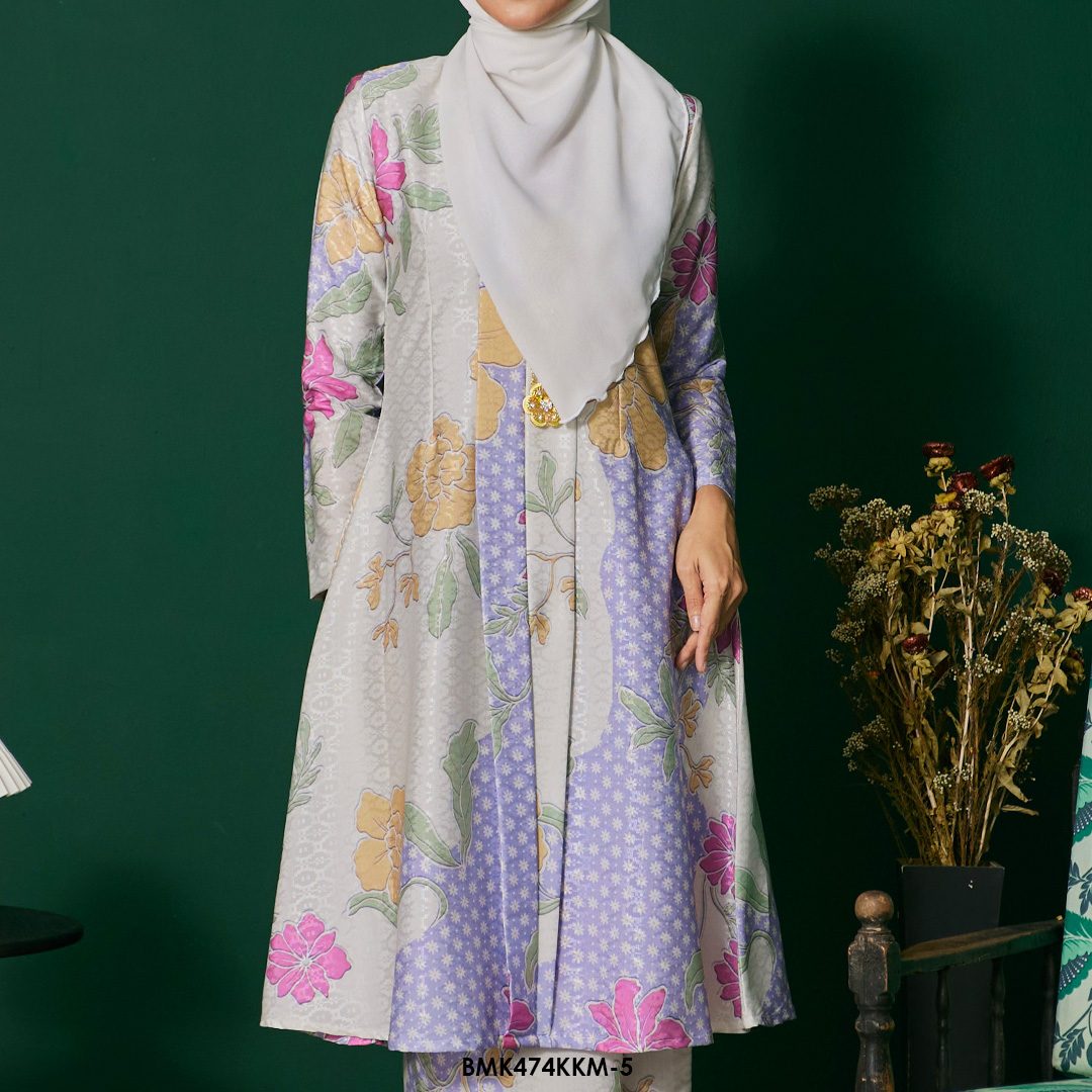 Kebarung Batiq Mia in Purple (BMK474KKM-5) - Image 3