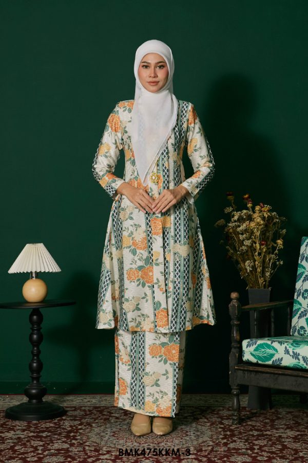 Kebarung Batiq Mia in Cream (BMK475KKM-3)