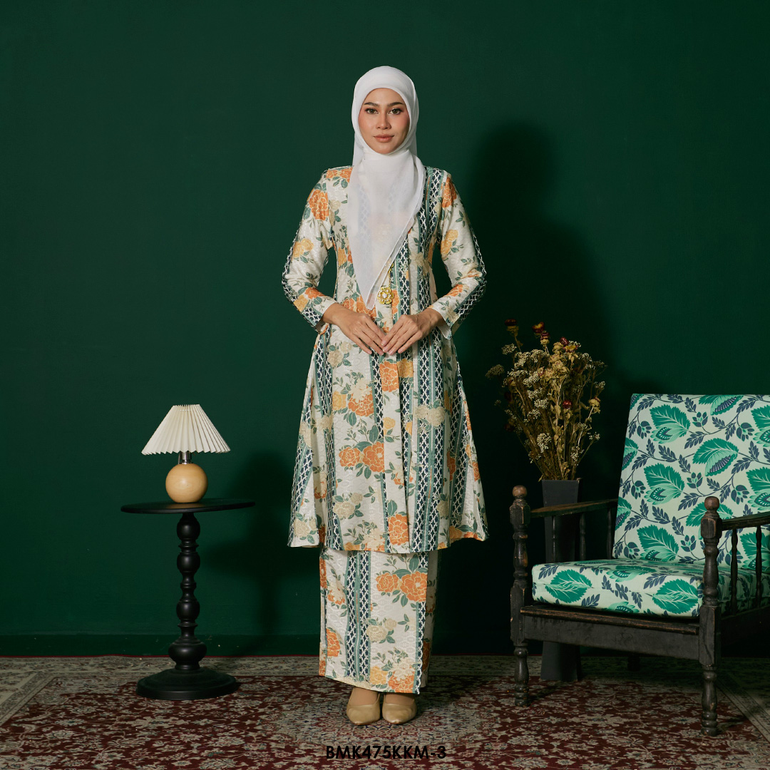 Kebarung Batiq Mia in Cream (BMK475KKM-3)