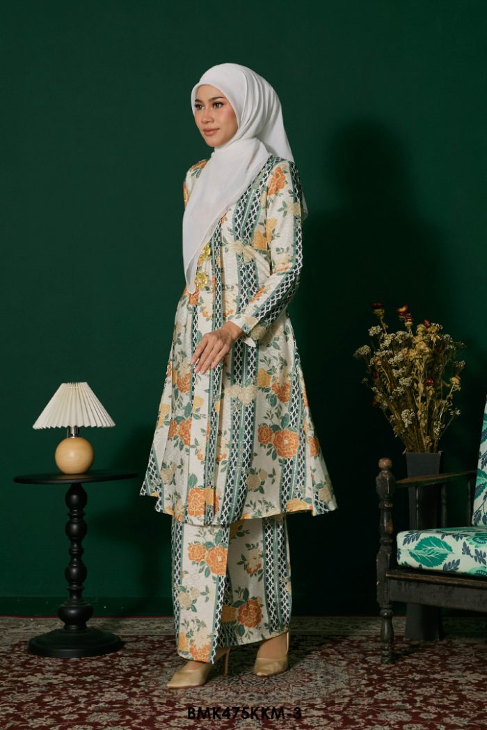 Kebarung Batiq Mia in Cream (BMK475KKM-3)