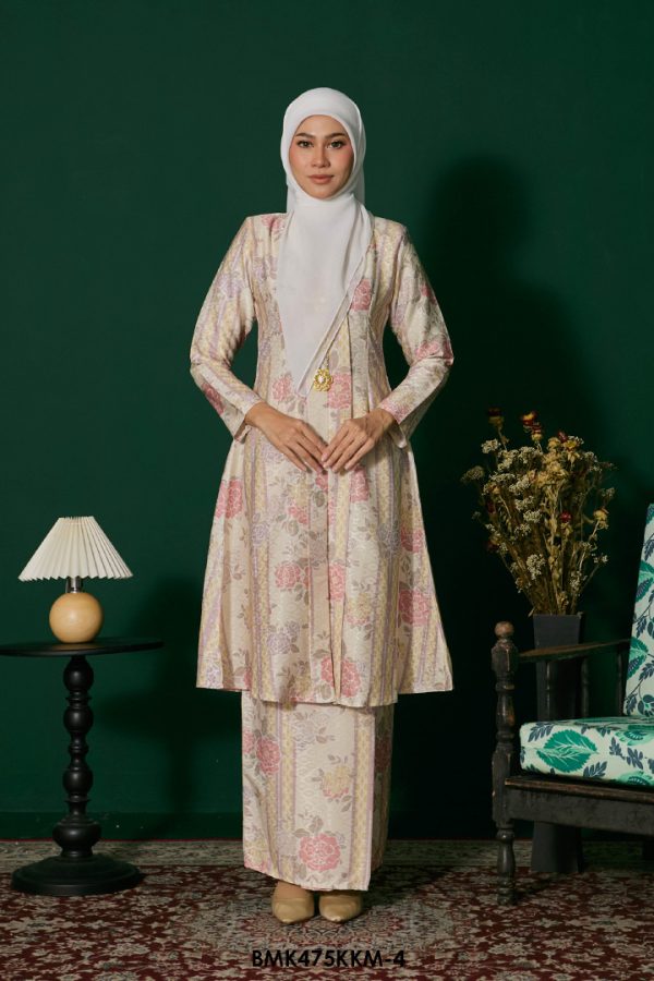 Kebarung Batiq Mia in Light Beige (BMK475KKM-4)