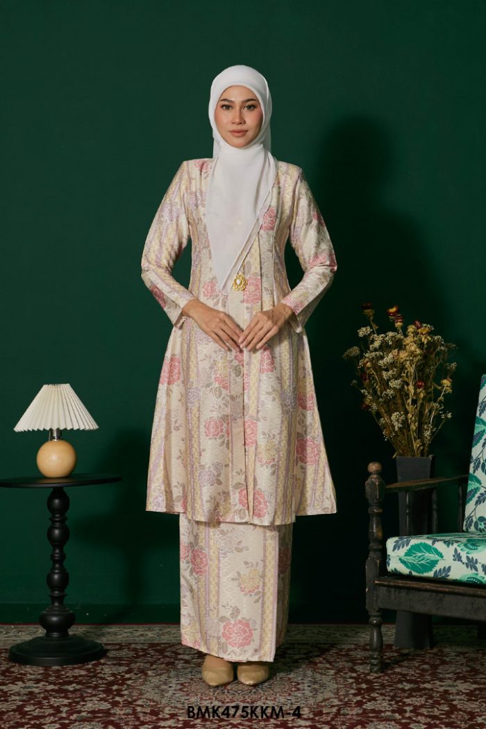 Kebarung Batiq Mia in Light Beige (BMK475KKM-4)