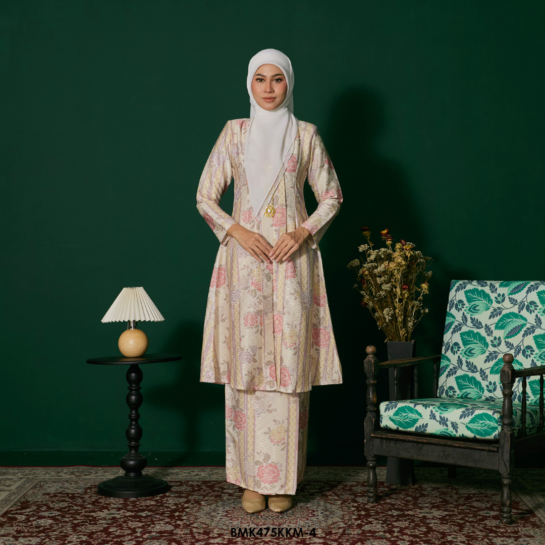 Kebarung Batiq Mia in Light Beige (BMK475KKM-4)