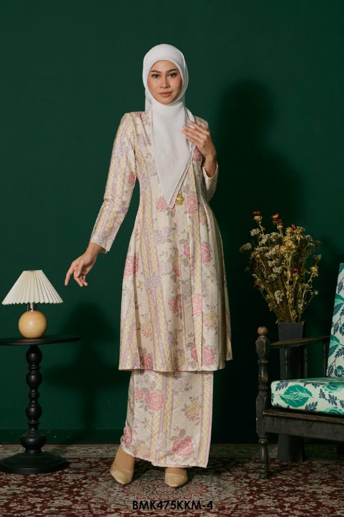 Kebarung Batiq Mia in Light Beige (BMK475KKM-4)