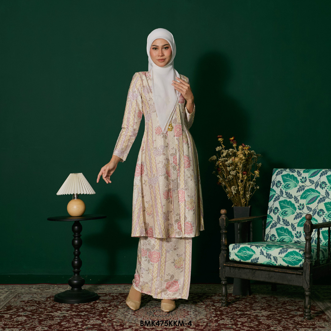 Kebarung Batiq Mia in Light Beige (BMK475KKM-4) - Image 2