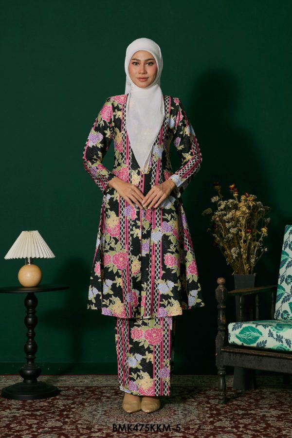 Kebarung Batiq Mia in Black (BMK475KKM-5)