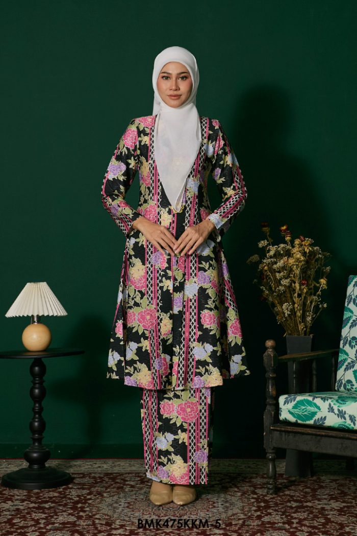 Kebarung Batiq Mia in Black (BMK475KKM-5)