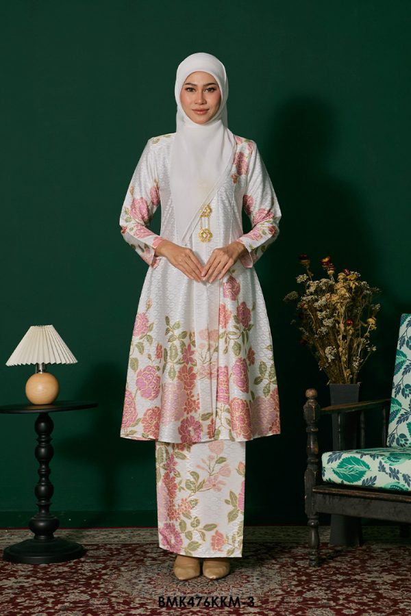 Kebarung Batiq Mia in White (BMK476KKM-3)