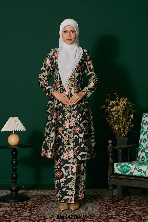 Kebarung Batiq Mia in Black (BMK477KKM-2)