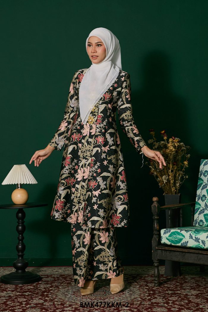 Kebarung Batiq Mia in Black (BMK477KKM-2)