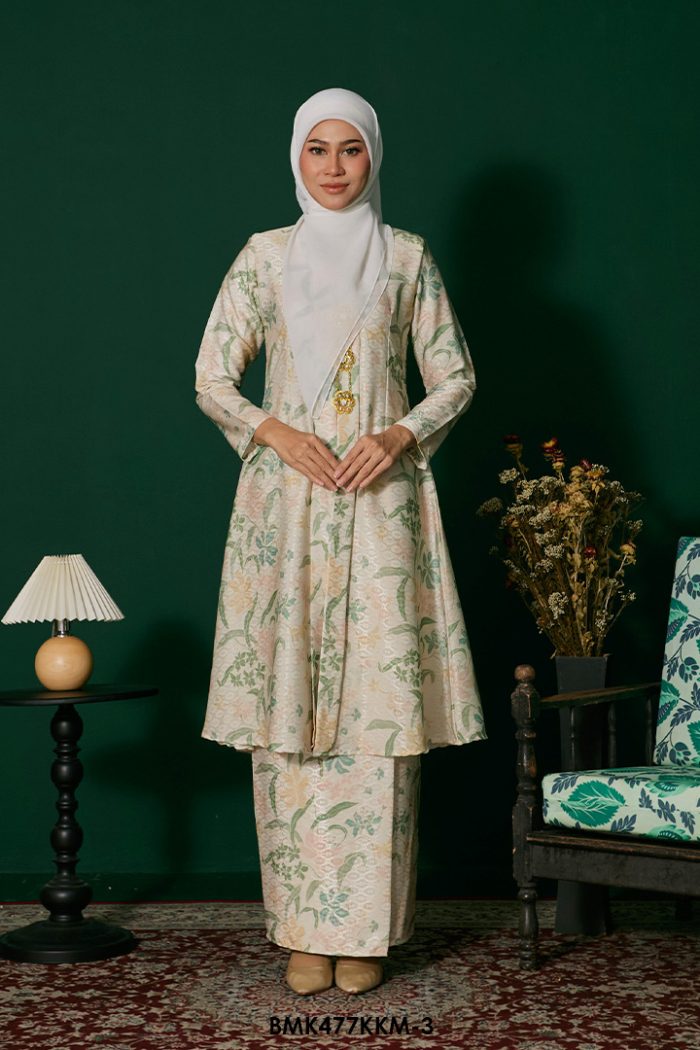 Kebarung Batiq Mia in Buttercream (BMK477KKM-3)