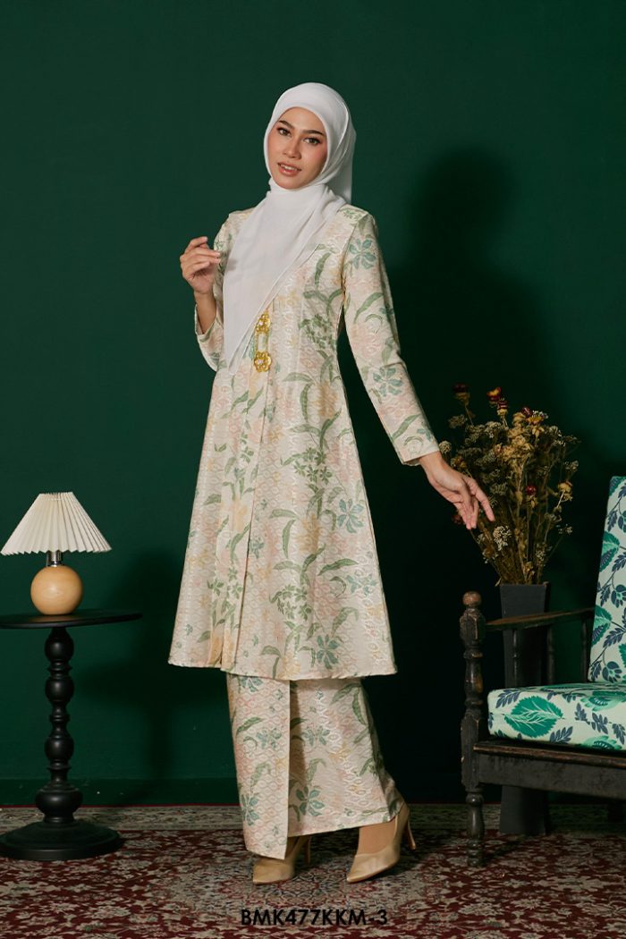 Kebarung Batiq Mia in Buttercream (BMK477KKM-3)