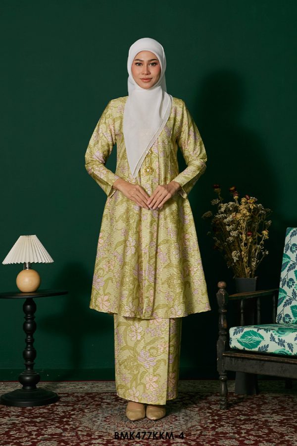 Kebarung Batiq Mia in Lime (BMK477KKM-4)