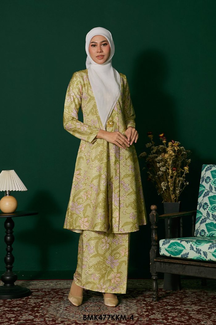 Kebarung Batiq Mia in Lime (BMK477KKM-4)