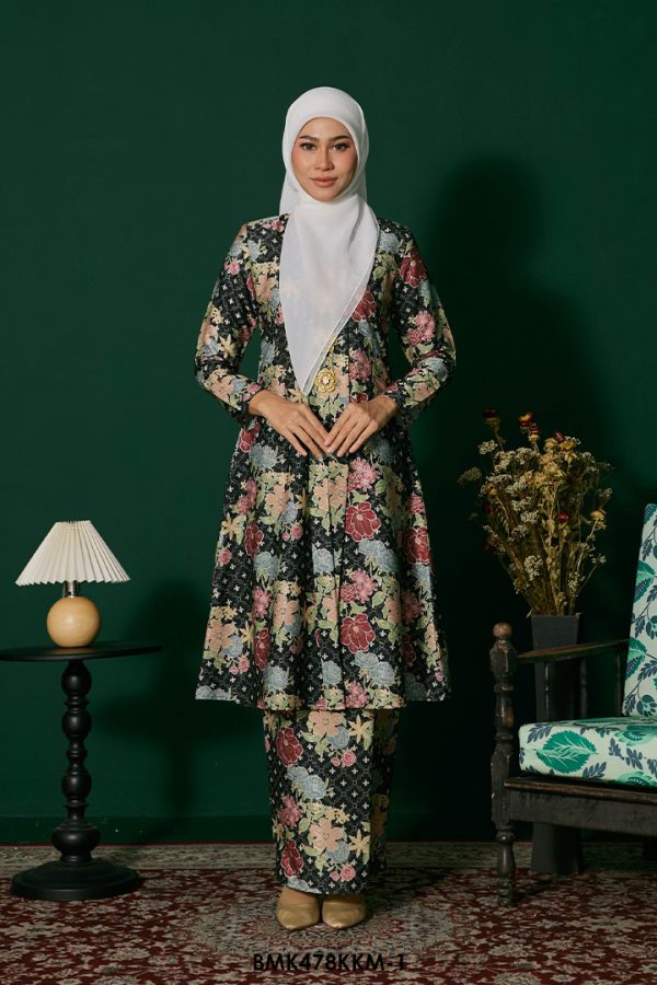 Kebarung Batiq Mia in Black (BMK478KKM-1)