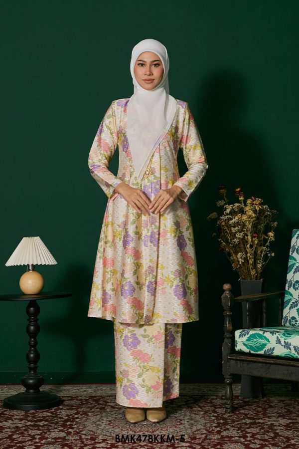 Kebarung Batiq Mia in Cream (BMK478KKM-5)