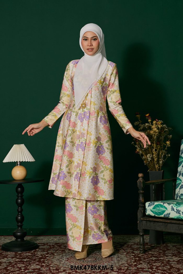 Kebarung Batiq Mia in Cream (BMK478KKM-5)