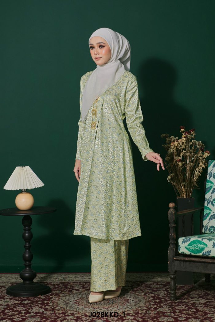 Kebarung Deeja in Pastel Green (J028KKD-1)
