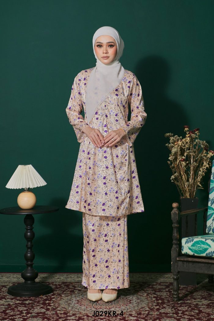 Riau Kurung in Beige (J029KR-4)