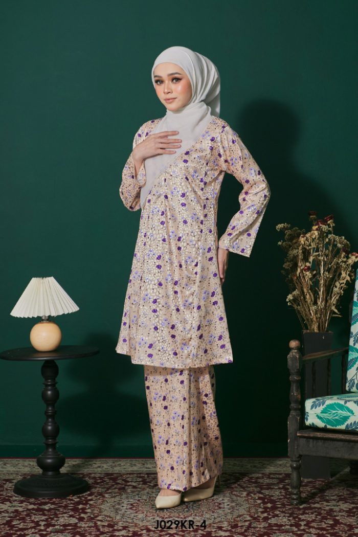 Riau Kurung in Beige (J029KR-4)