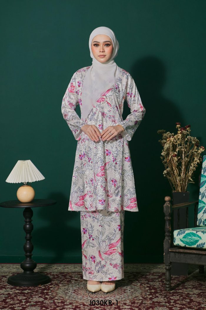 Riau Kurung in Pink (J030KR-1)