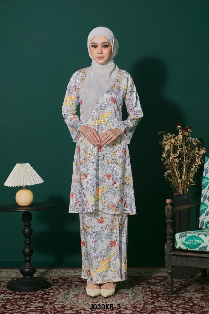 Riau Kurung in Yellow (J030KR-3)