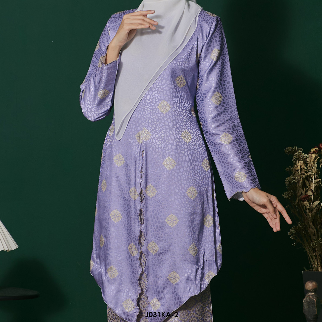 Kebaya Anggun 2.0 in Heather (J031KA-2) - Image 4