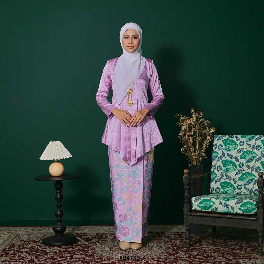 Kebaya Saloma in Orchid Purple (K847KS-4)