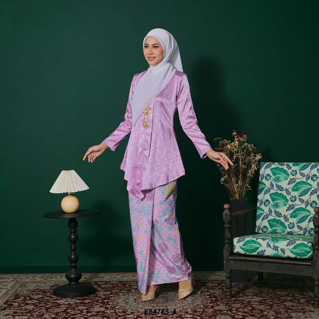 Kebaya Saloma in Orchid Purple (K847KS-4) - Image 2