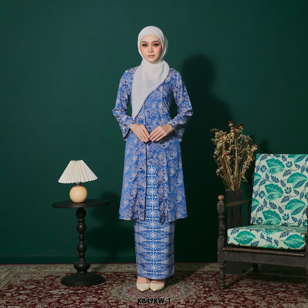 Kebaya Wilda in Dark Blue (K849KW-1)