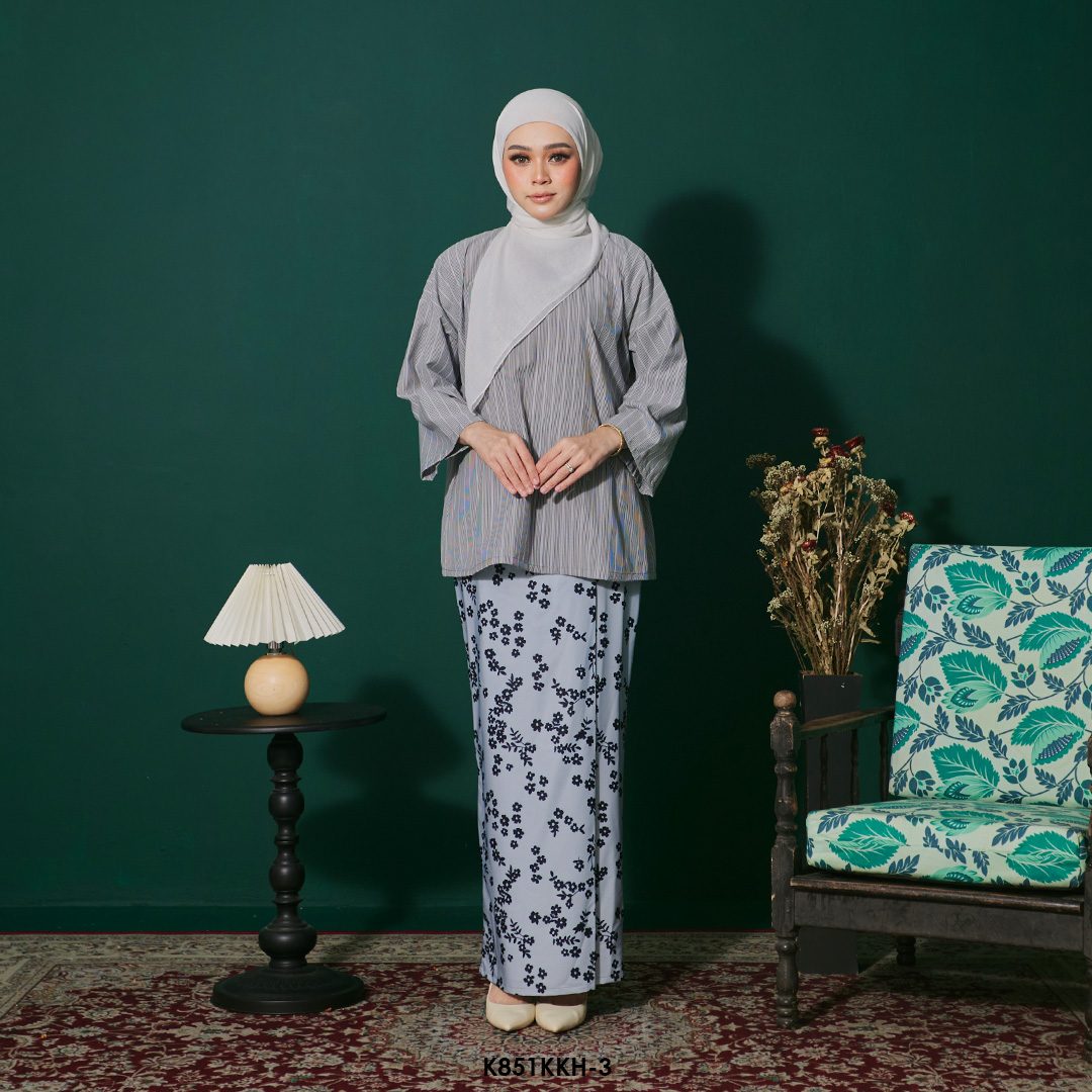 Kurung Kedah 3.0 in Grey (K851KKH-3)