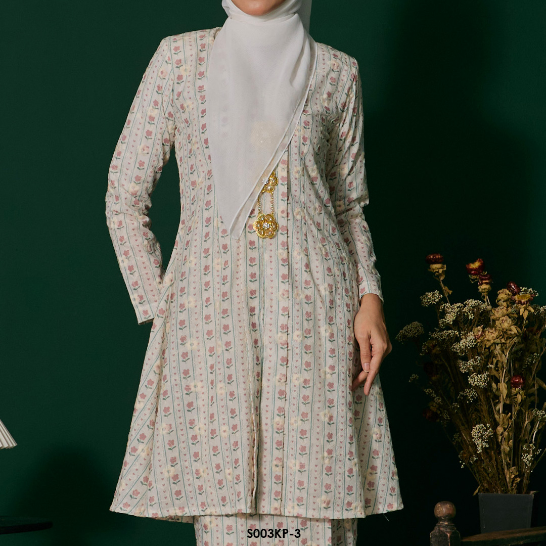 Kebarung Kalthom Petite in Green Pink (S003KP-3) - Image 3