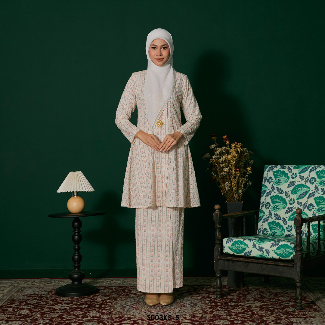 Kebarung Kalthom Petite in Teal Pink (S003KP-5)