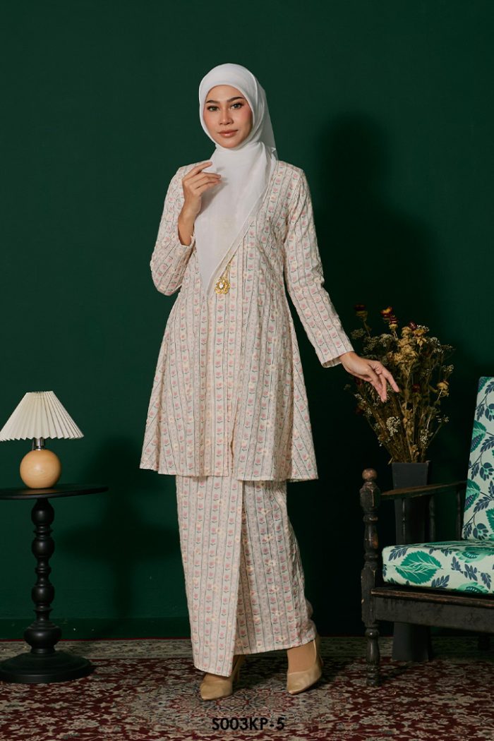 Kebarung Kalthom Petite in Teal Pink (S003KP-5)