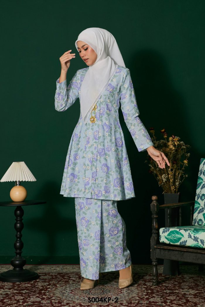 Kebarung Kalthom Petite in Faded Blue Purple (S004KP-2)