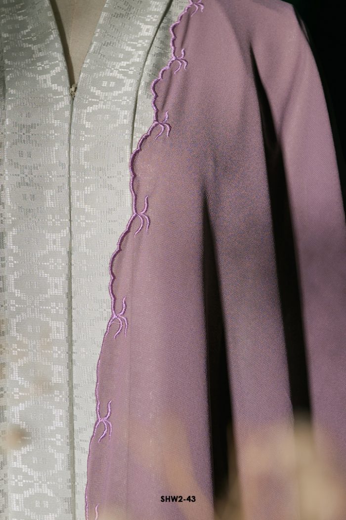 Widuri Shawl in Twilight Lavender (SHW2-43-F)