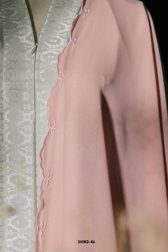 Widuri Shawl in Dusty Rose (SHW2-46-F)