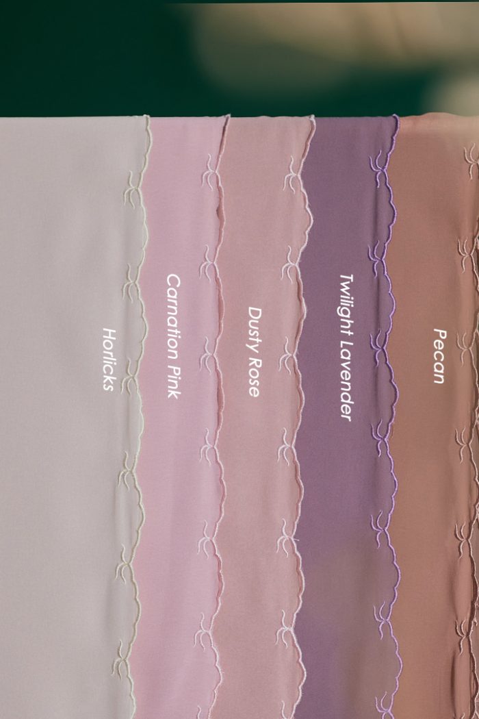 Widuri Shawl in Dusty Rose (SHW2-46-F)