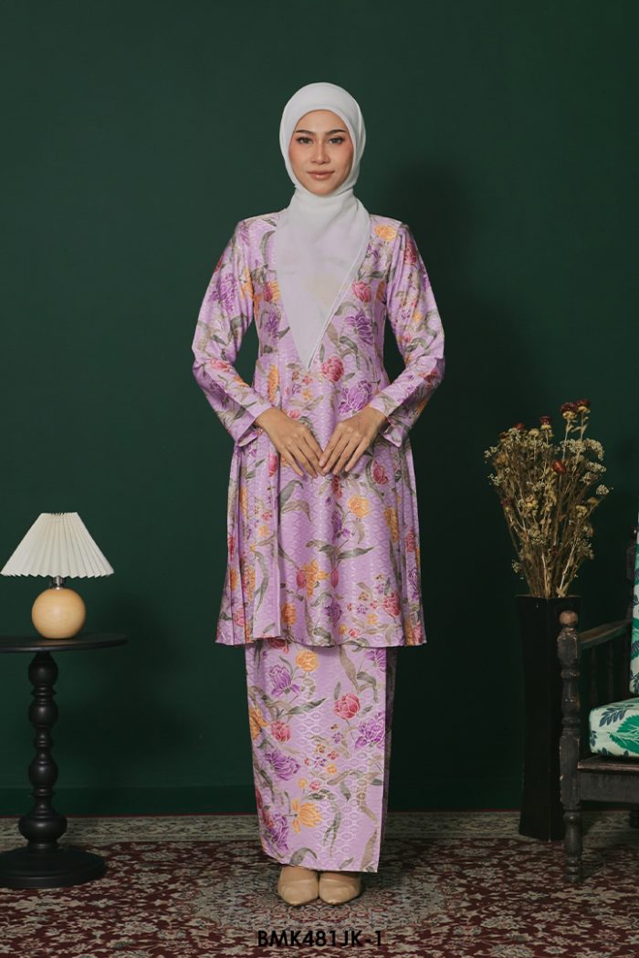 Juliana Kurung Batiq Mia in Lilac (BMK481JK-1)