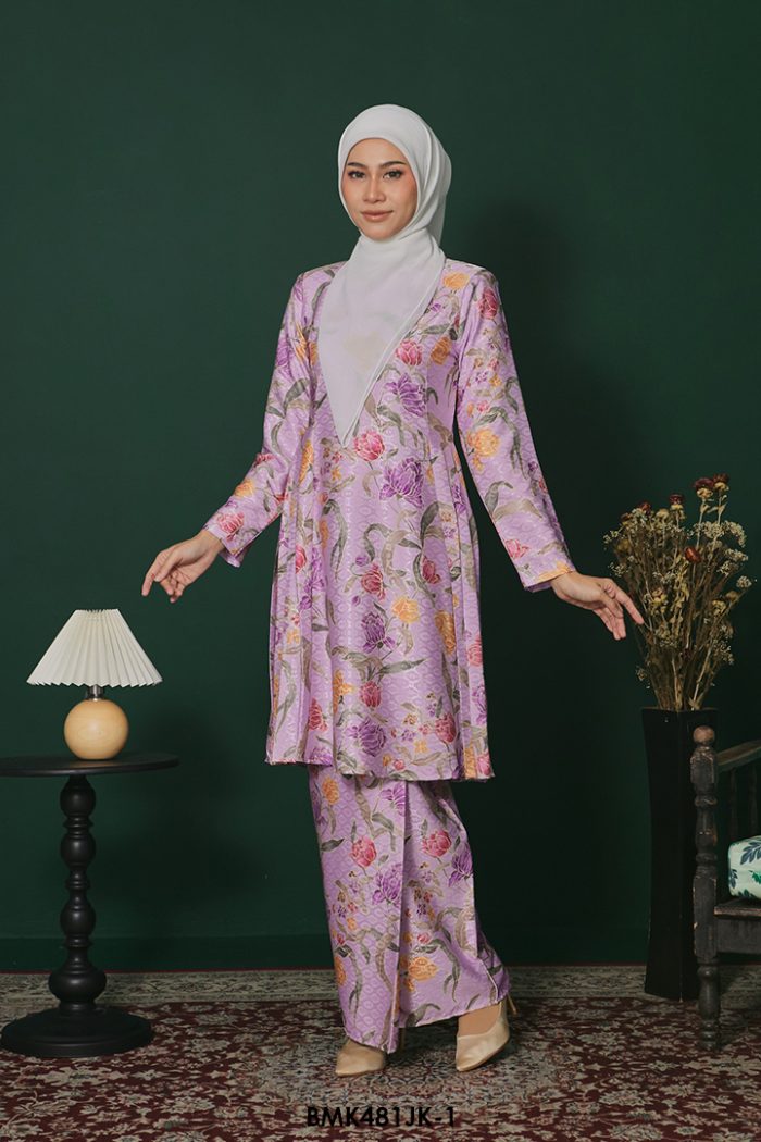 Juliana Kurung Batiq Mia in Lilac (BMK481JK-1)