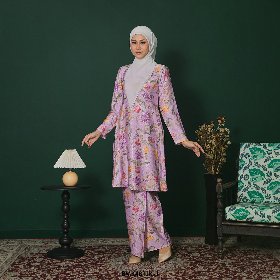 Juliana Kurung Batiq Mia in Lilac (BMK481JK-1) - Image 2
