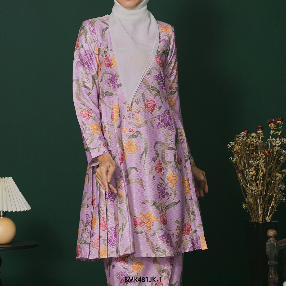 Juliana Kurung Batiq Mia in Lilac (BMK481JK-1) - Image 3