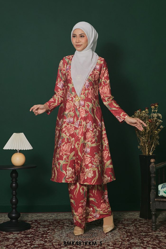 Kebarung Batiq Mia in Red (BMK481KKM-5)